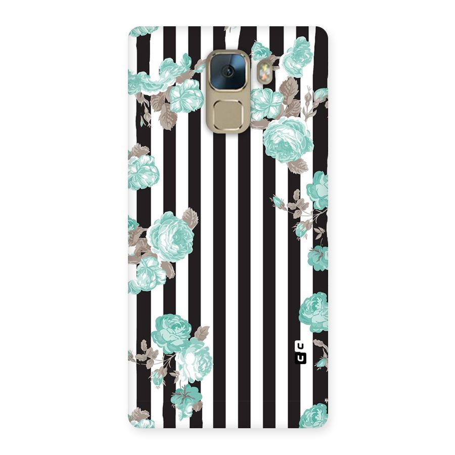 Stripes Bloom Back Case for Huawei Honor 7