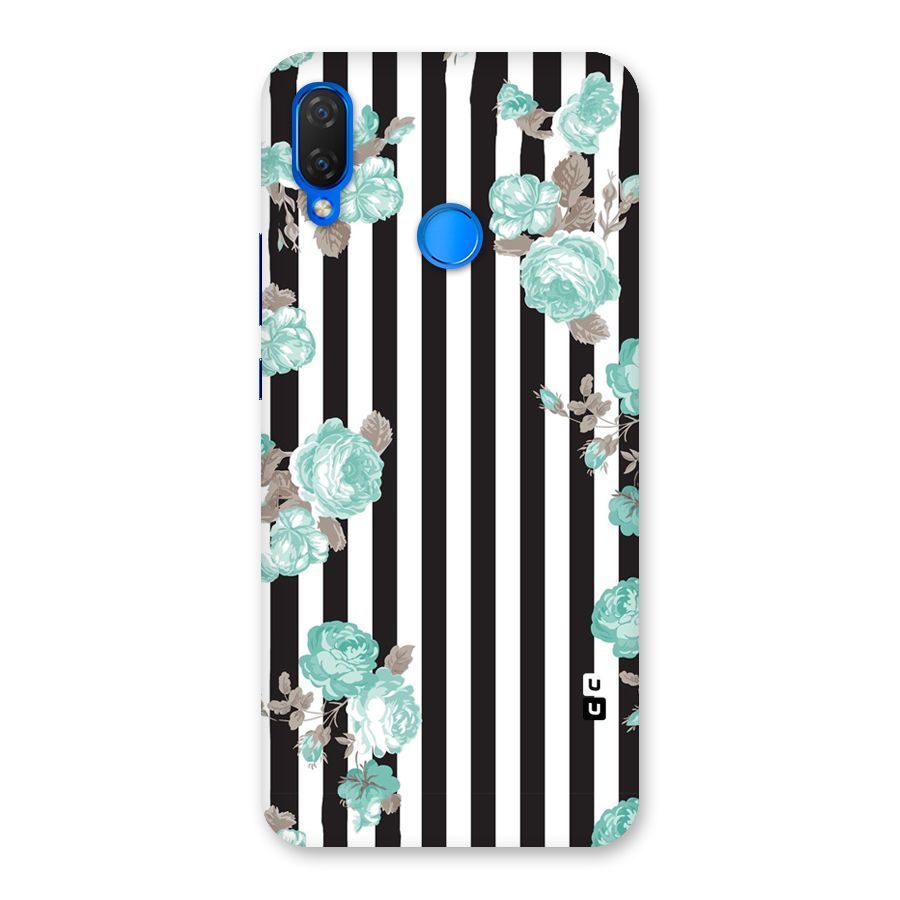 Stripes Bloom Back Case for Huawei P Smart+