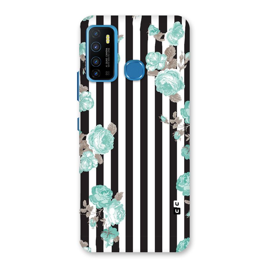 Stripes Bloom Back Case for Infinix Hot 9