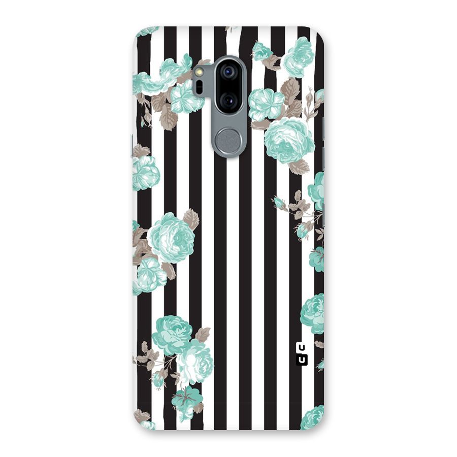 Stripes Bloom Back Case for LG G7