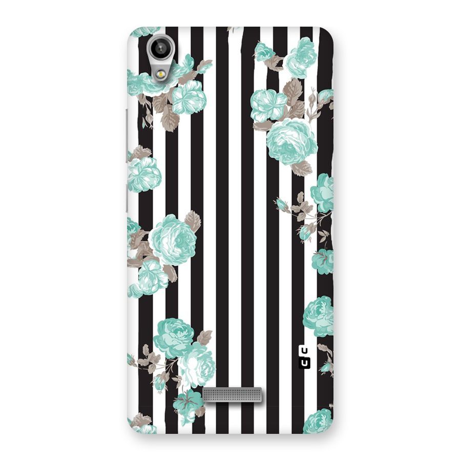 Stripes Bloom Back Case for Lava-Pixel-V1