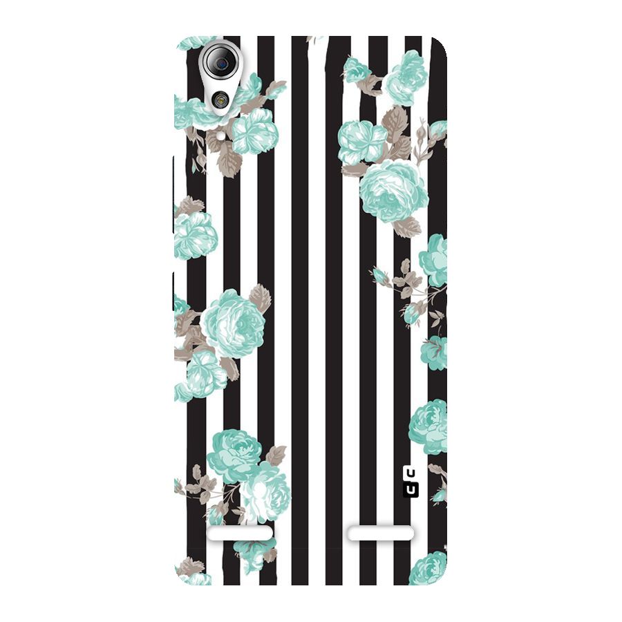 Stripes Bloom Back Case for Lenovo A6000 Plus