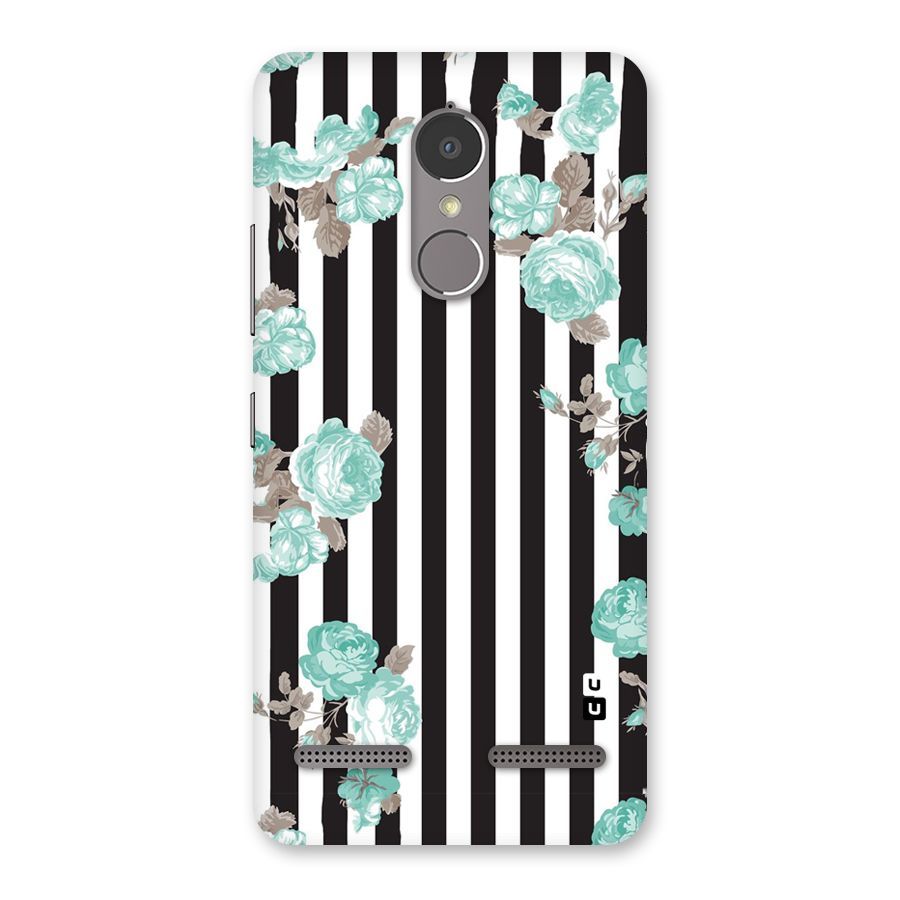 Stripes Bloom Back Case for Lenovo K6 Power