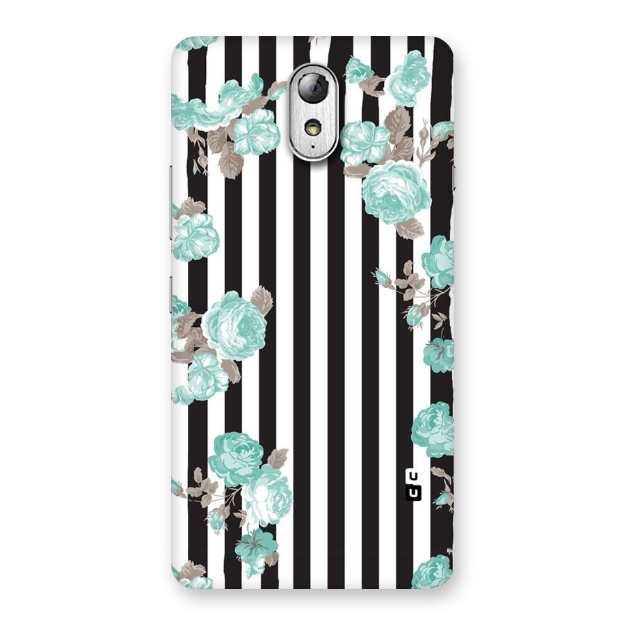 Stripes Bloom Back Case for Lenovo Vibe P1M