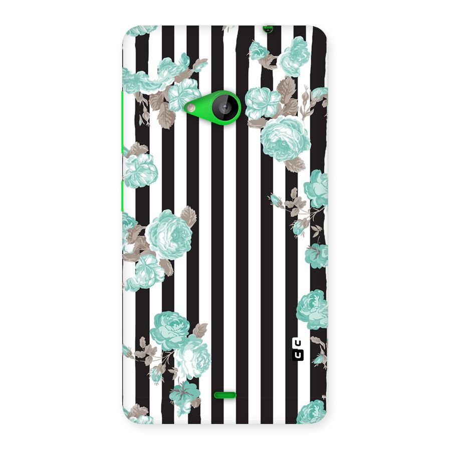 Stripes Bloom Back Case for Lumia 535