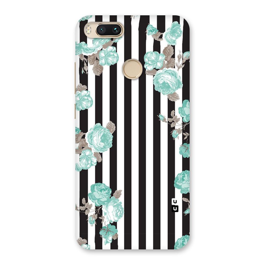 Stripes Bloom Back Case for Mi A1