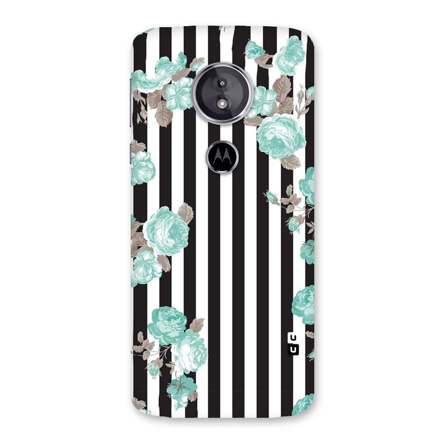 Stripes Bloom Back Case for Moto E5
