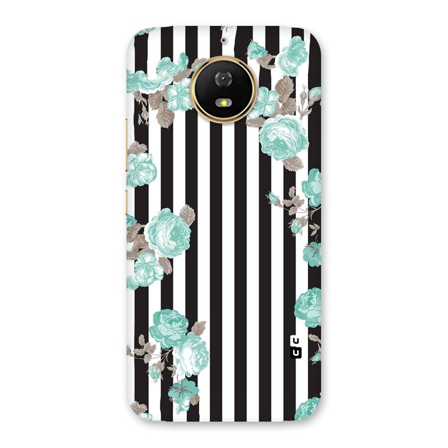 Stripes Bloom Back Case for Moto G5s