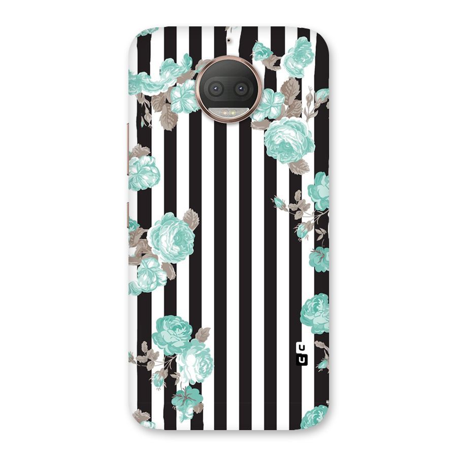Stripes Bloom Back Case for Moto G5s Plus