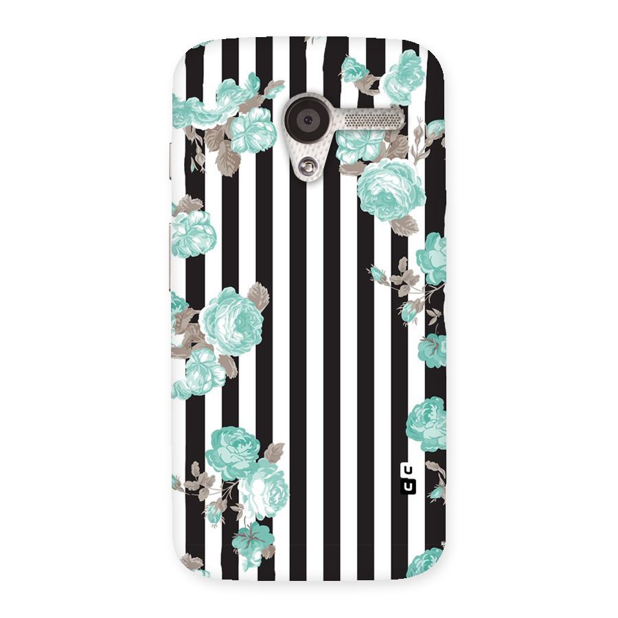 Stripes Bloom Back Case for Moto X