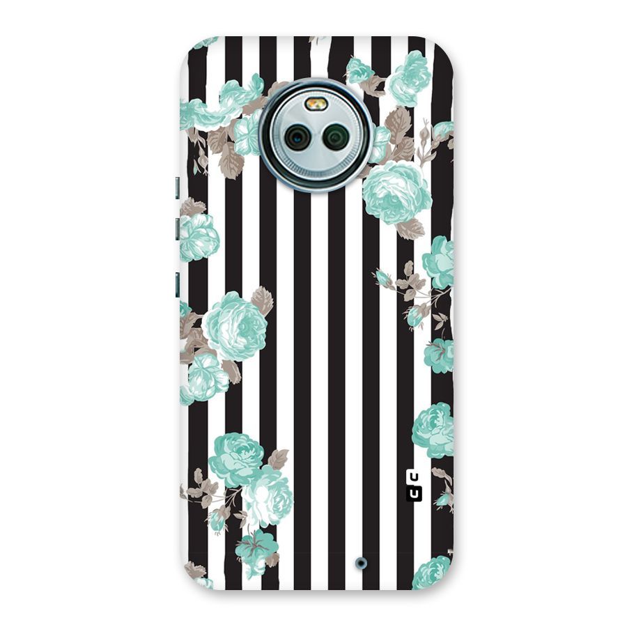 Stripes Bloom Back Case for Moto X4