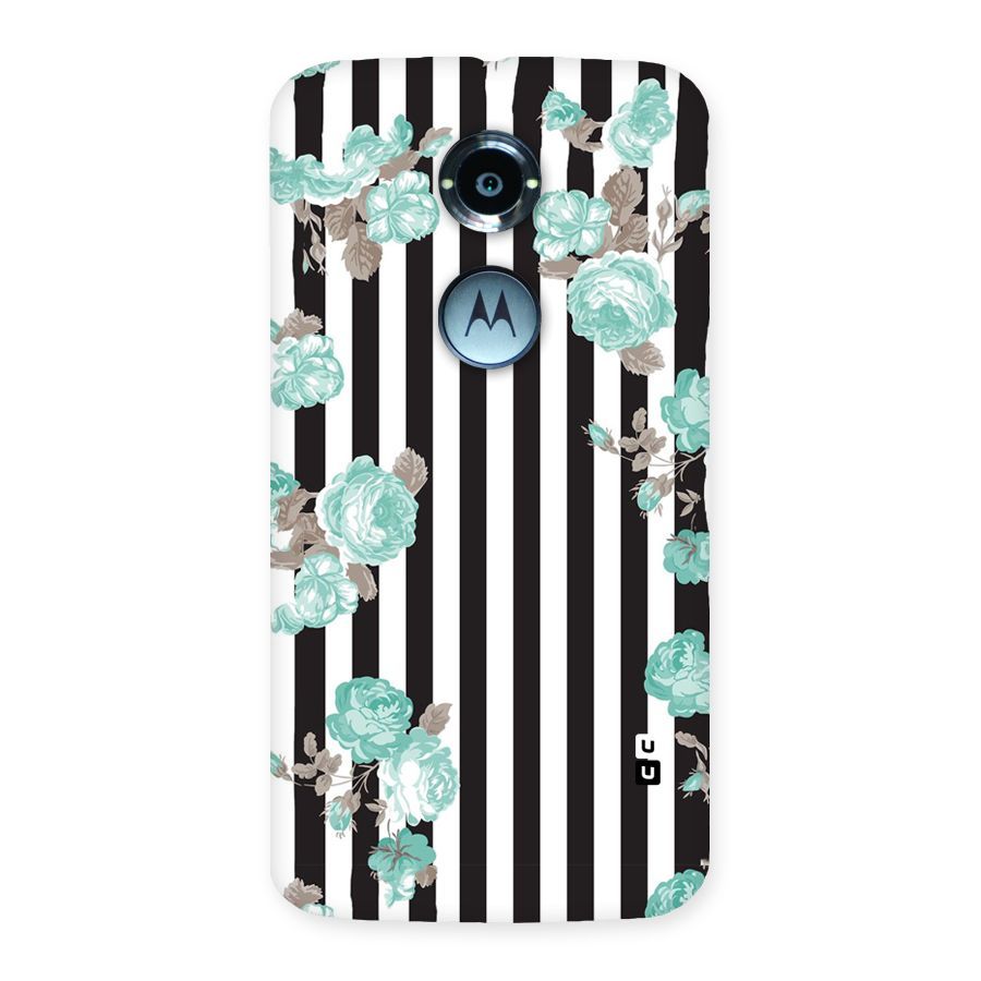 Stripes Bloom Back Case for Moto X 2nd Gen