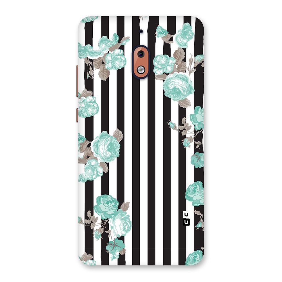 Stripes Bloom Back Case for Nokia 2.1