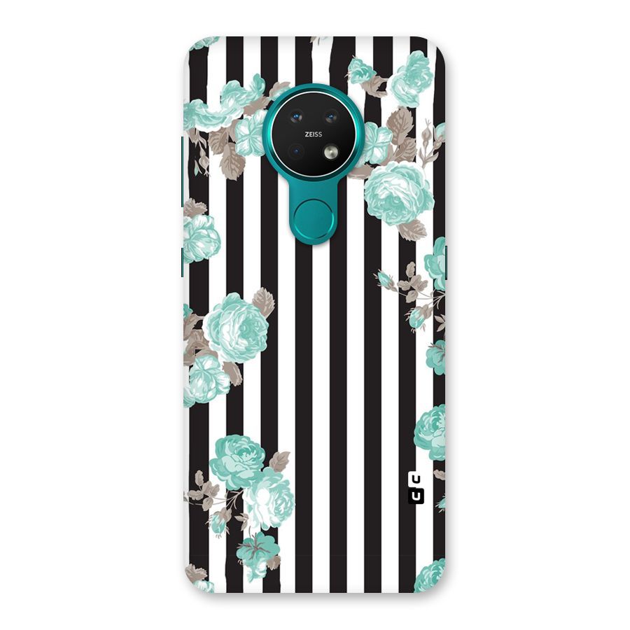 Stripes Bloom Back Case for Nokia 7.2