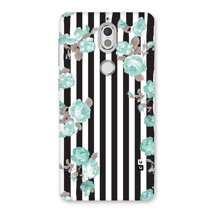 Stripes Bloom Back Case for Nokia 7