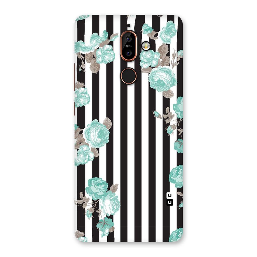 Stripes Bloom Back Case for Nokia 7 Plus