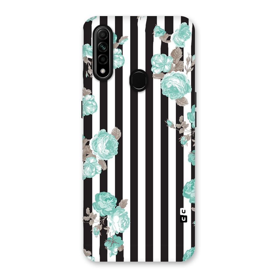 Stripes Bloom Back Case for Oppo A31