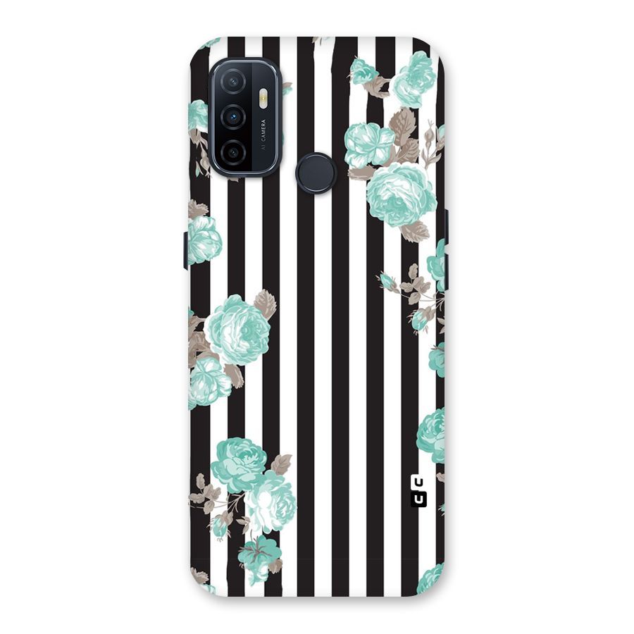 Stripes Bloom Back Case for Oppo A32
