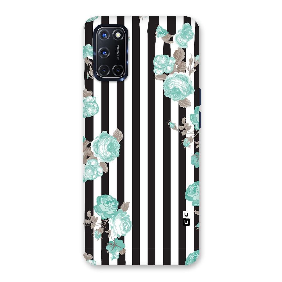 Stripes Bloom Back Case for Oppo A52