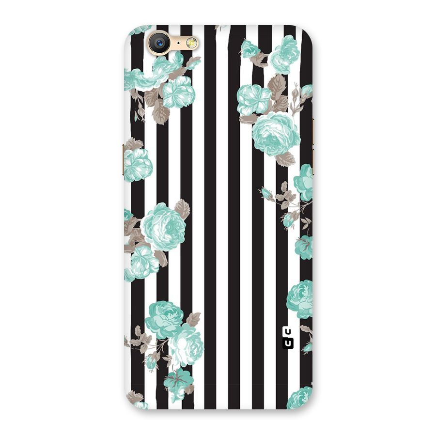 Stripes Bloom Back Case for Oppo A57