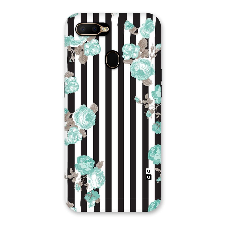 Stripes Bloom Back Case for Oppo A5s