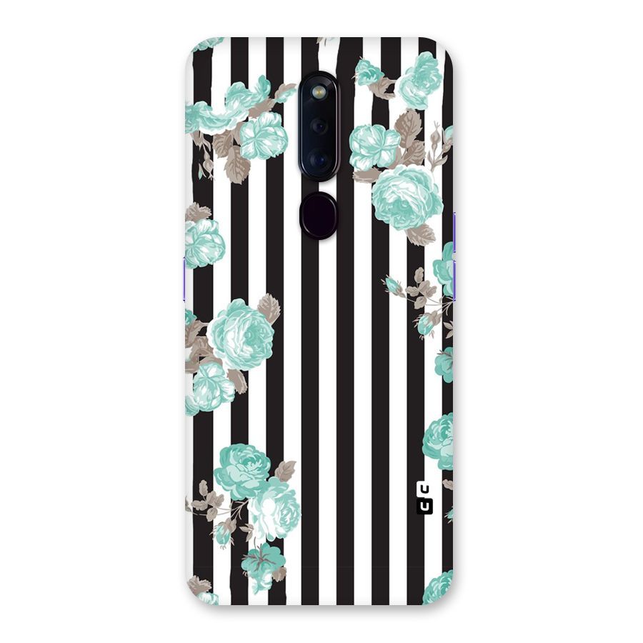 Stripes Bloom Back Case for Oppo F11 Pro