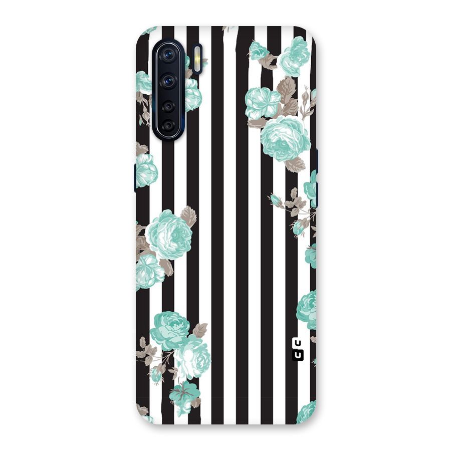 Stripes Bloom Back Case for Oppo F15