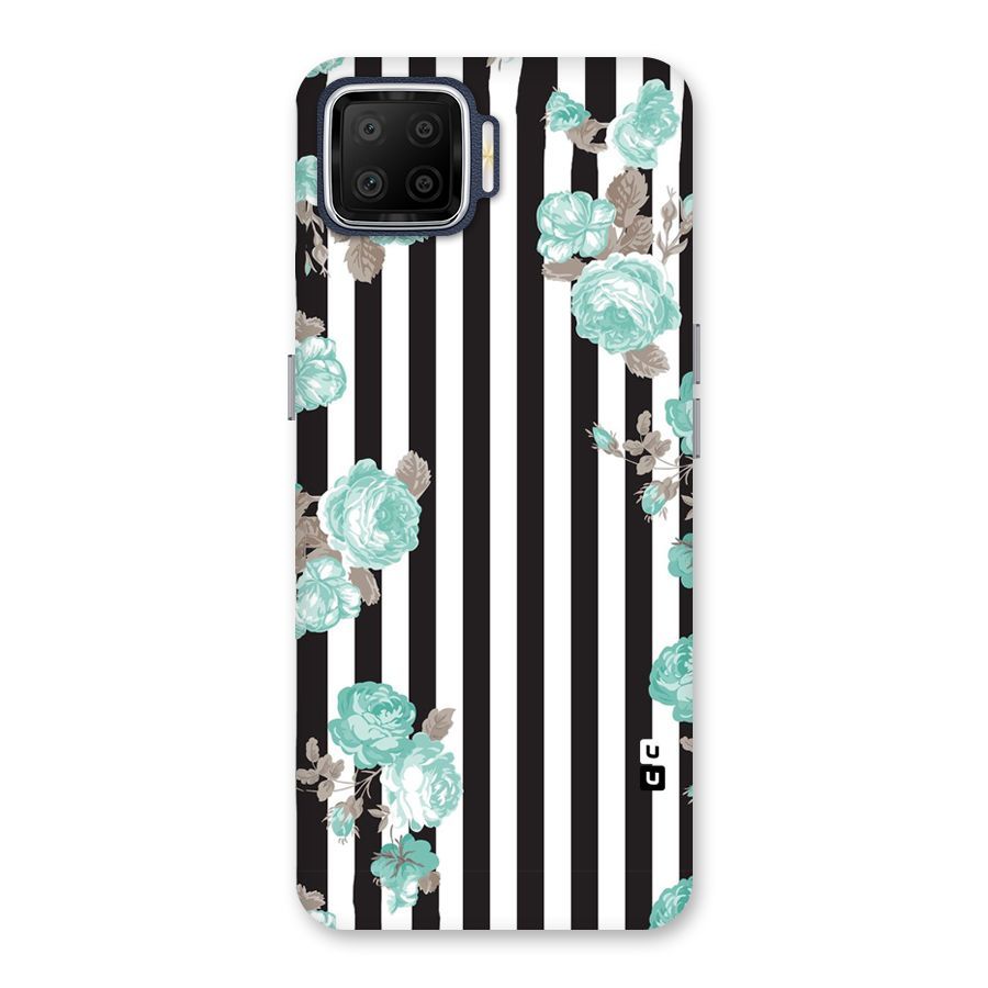Stripes Bloom Back Case for Oppo F17