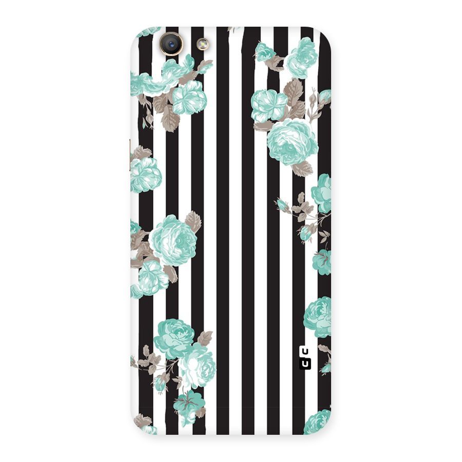 Stripes Bloom Back Case for Oppo F1s