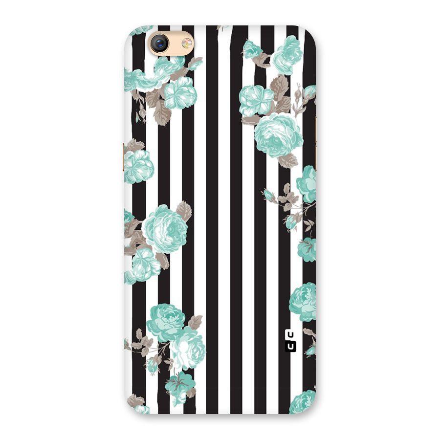 Stripes Bloom Back Case for Oppo F3 Plus