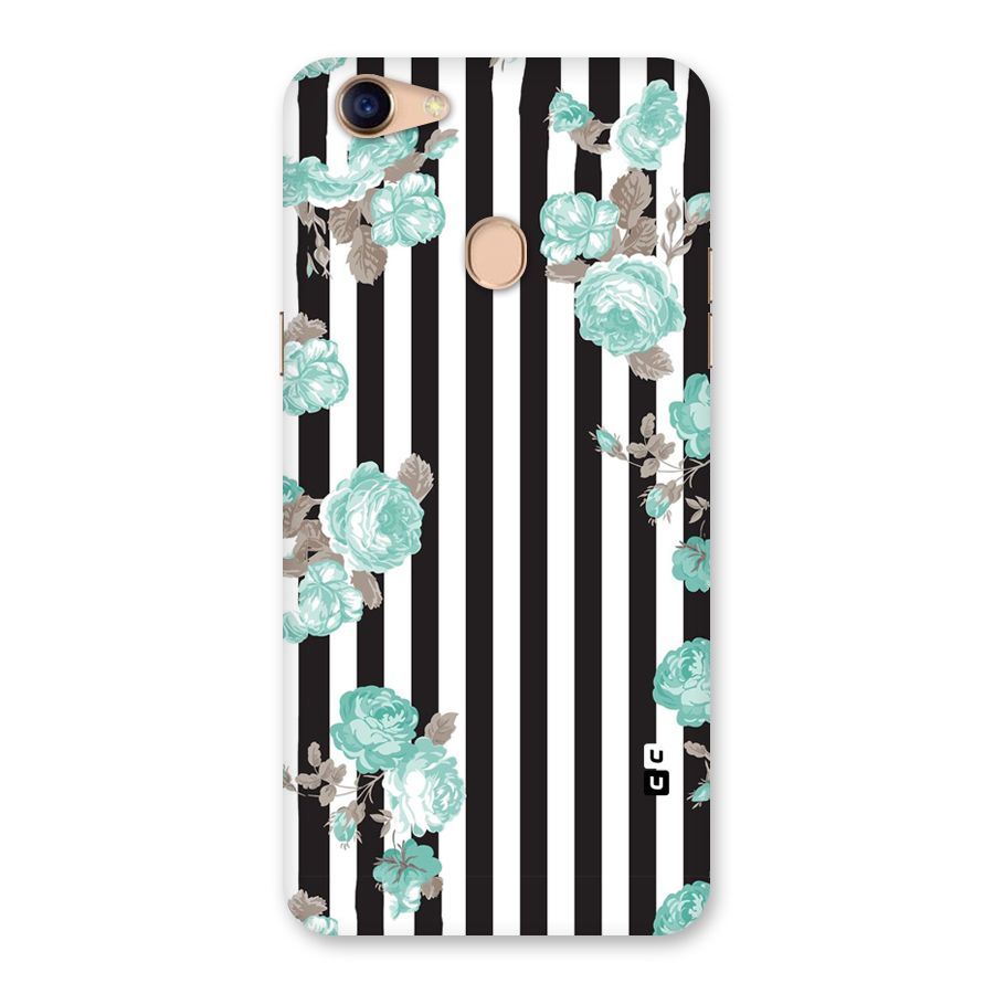 Stripes Bloom Back Case for Oppo F5