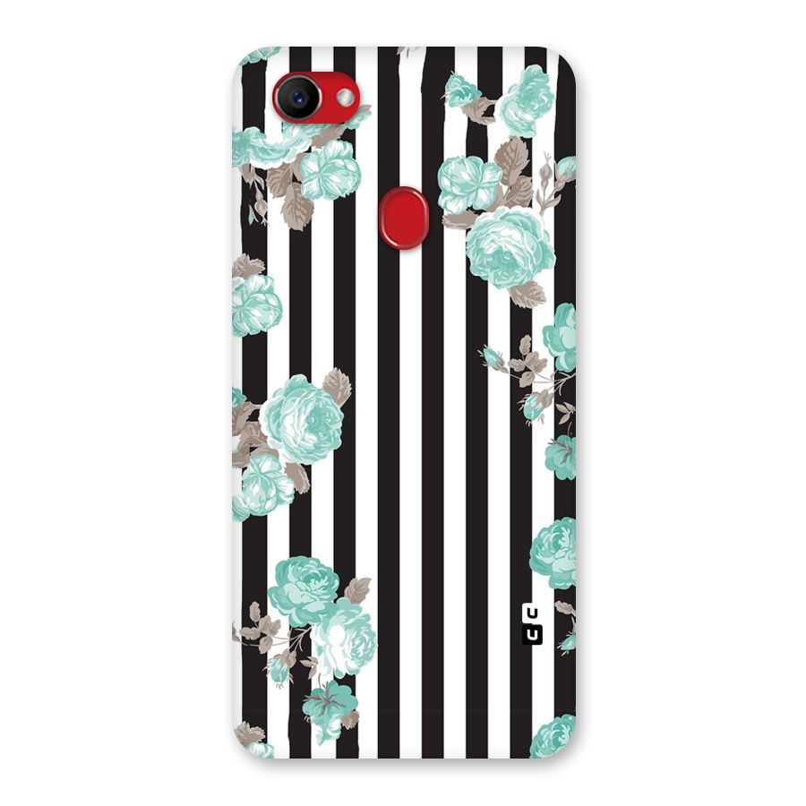 Stripes Bloom Back Case for Oppo F7