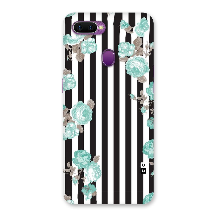 Stripes Bloom Back Case for Oppo F9
