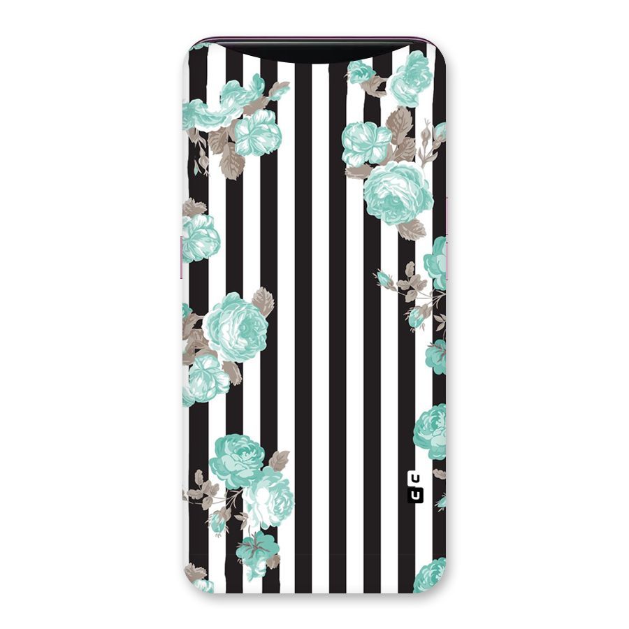 Stripes Bloom Back Case for Oppo Find X