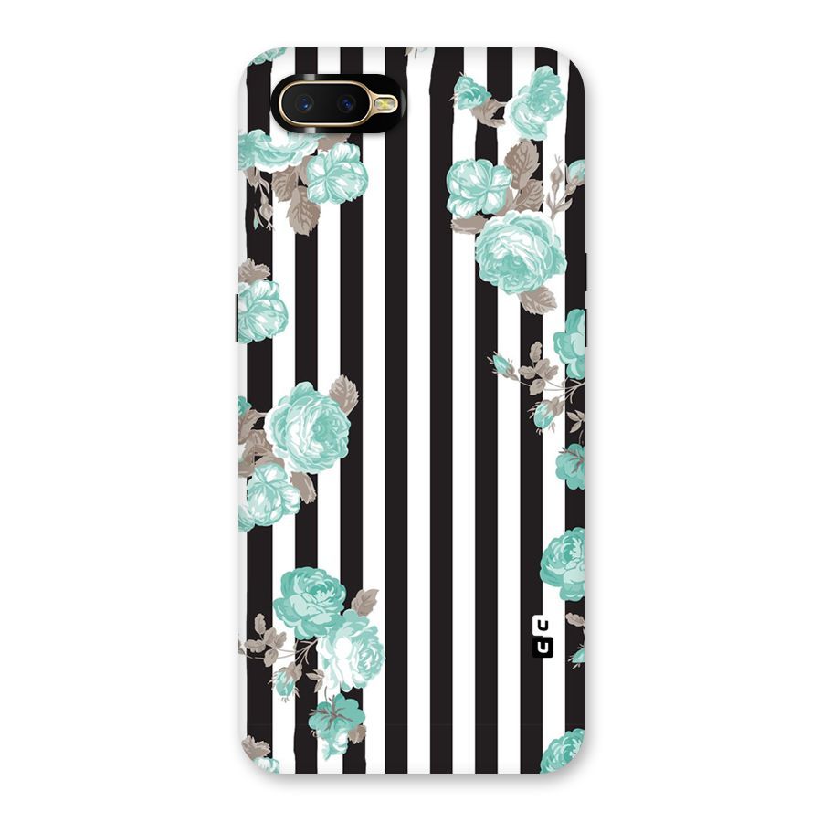 Stripes Bloom Back Case for Oppo K1