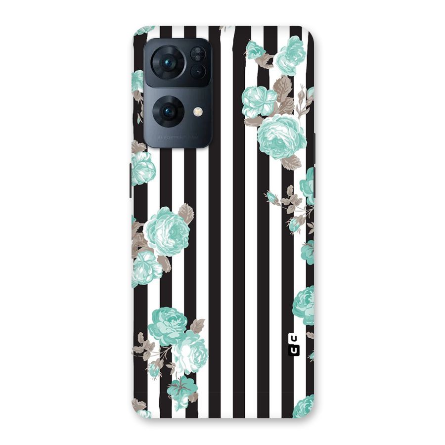 Stripes Bloom Back Case for Oppo Reno7 Pro 5G