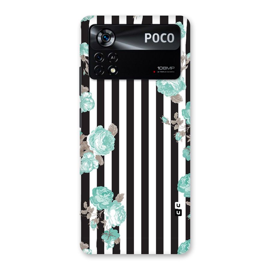Stripes Bloom Back Case for Poco X4 Pro 5G