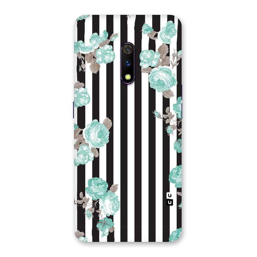 Stripes Bloom Back Case for Realme X