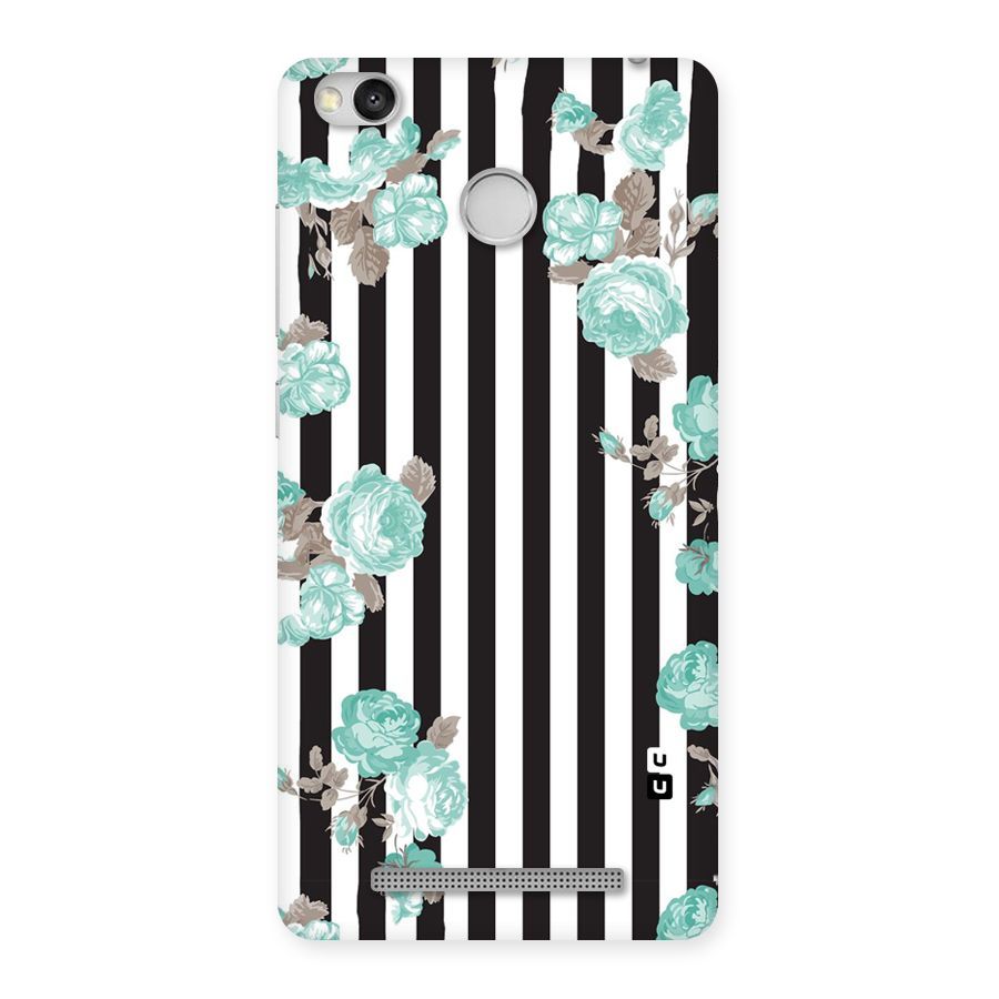 Stripes Bloom Back Case for Redmi 3S Prime