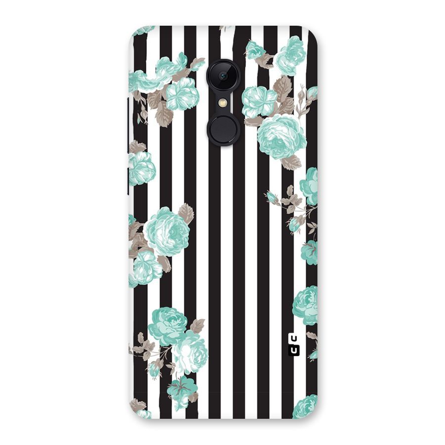 Stripes Bloom Back Case for Redmi 5