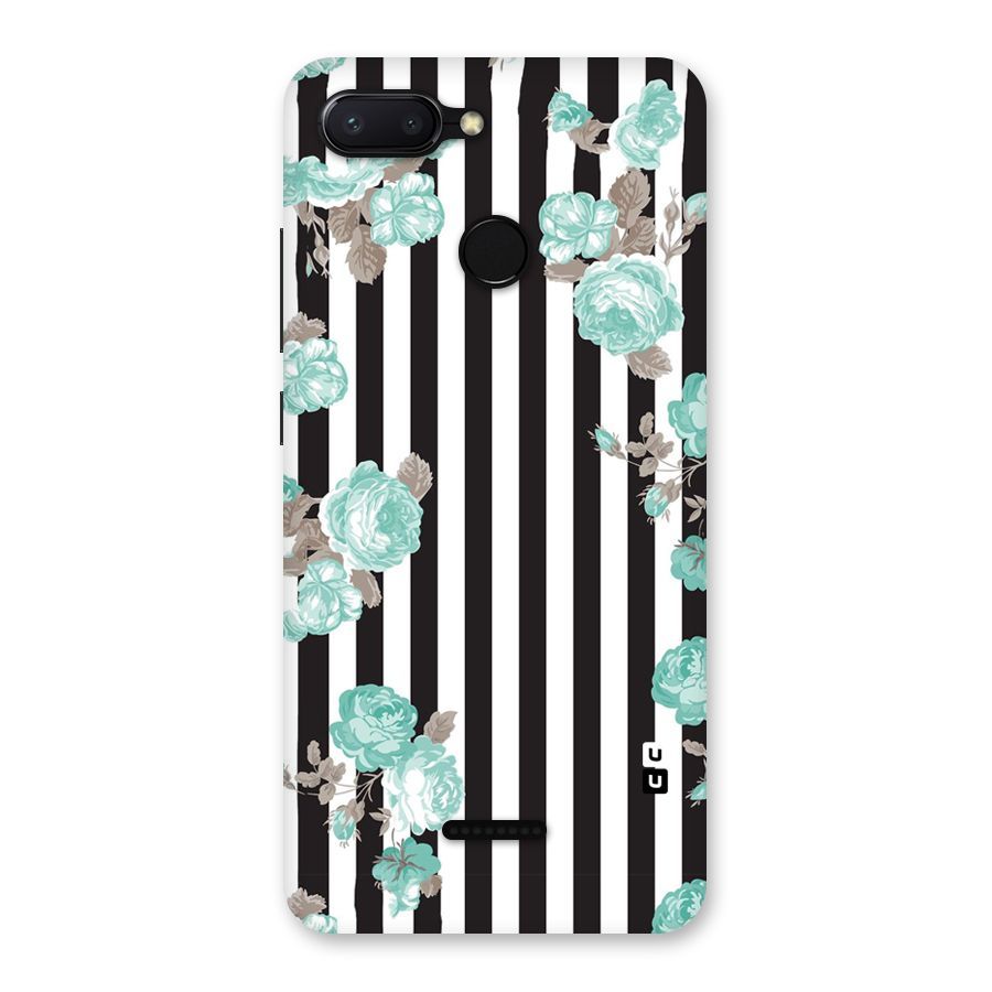 Stripes Bloom Back Case for Redmi 6