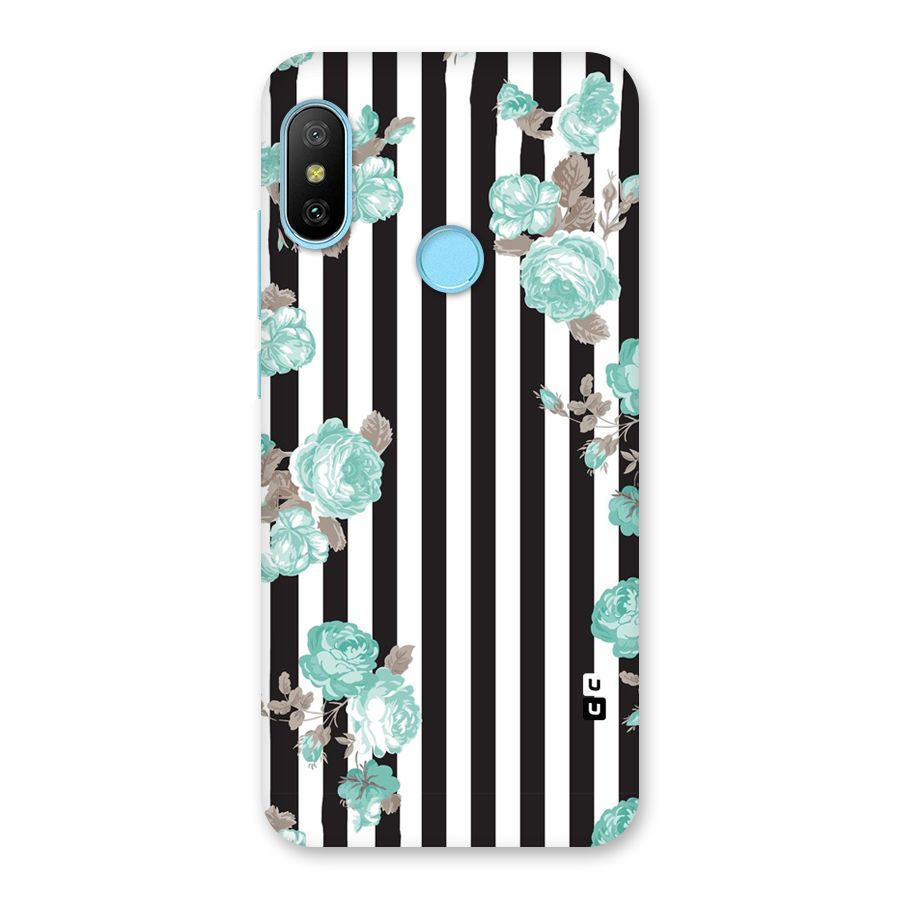 Stripes Bloom Back Case for Redmi 6 Pro