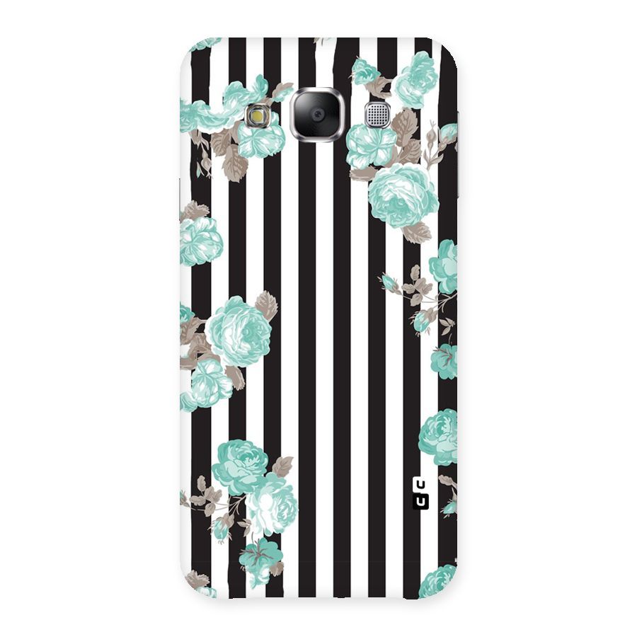 Stripes Bloom Back Case for Samsung Galaxy E5
