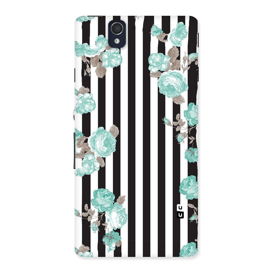 Stripes Bloom Back Case for Sony Xperia Z
