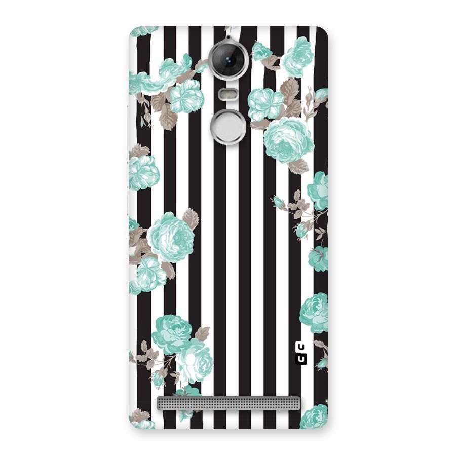 Stripes Bloom Back Case for Vibe K5 Note