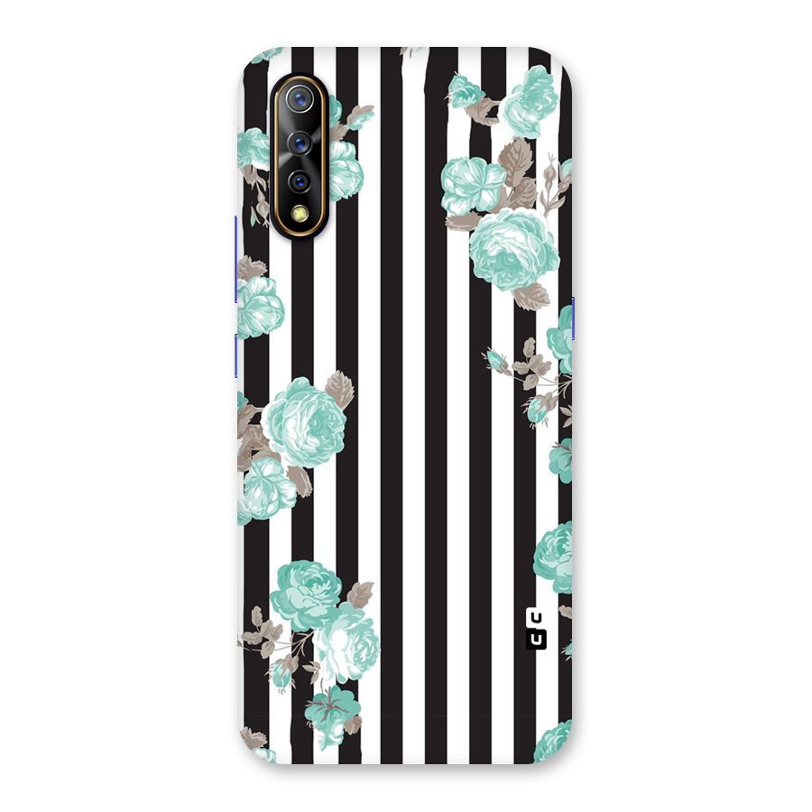 Stripes Bloom Back Case for Vivo S1