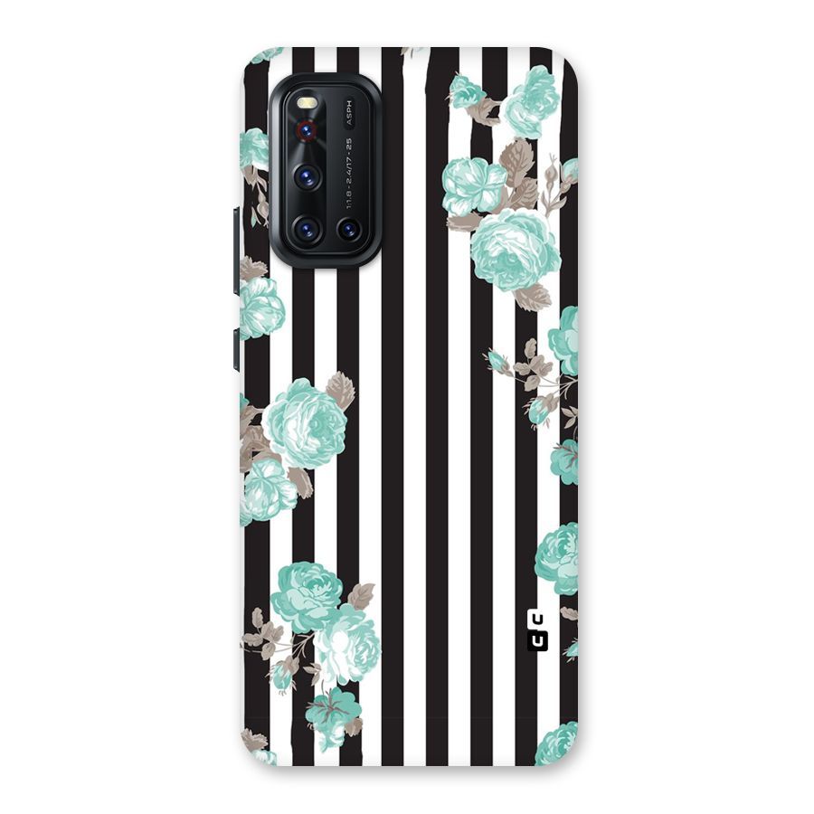 Stripes Bloom Back Case for Vivo V19