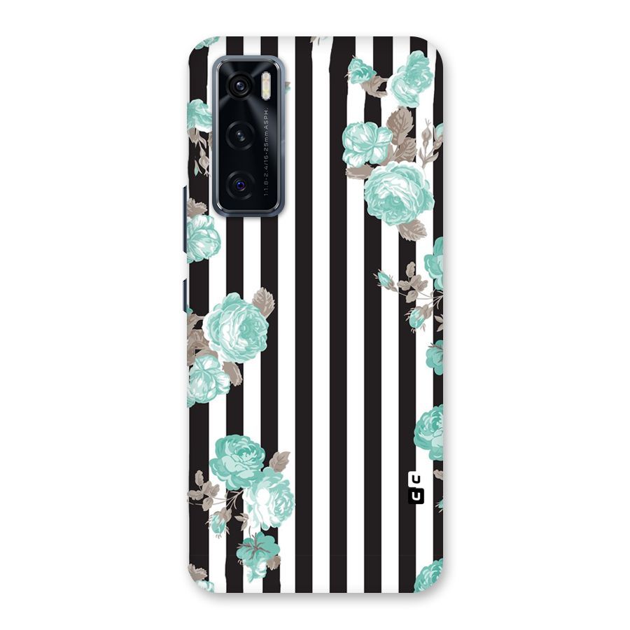 Stripes Bloom Back Case for Vivo V20 SE