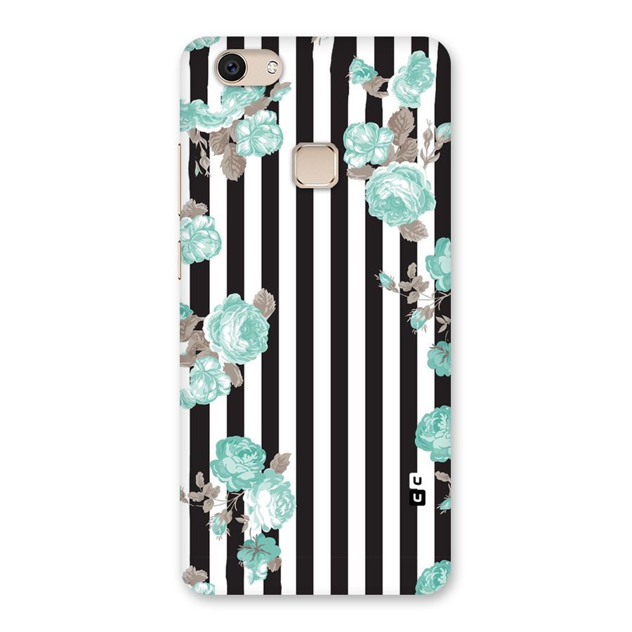 Stripes Bloom Back Case for Vivo V7