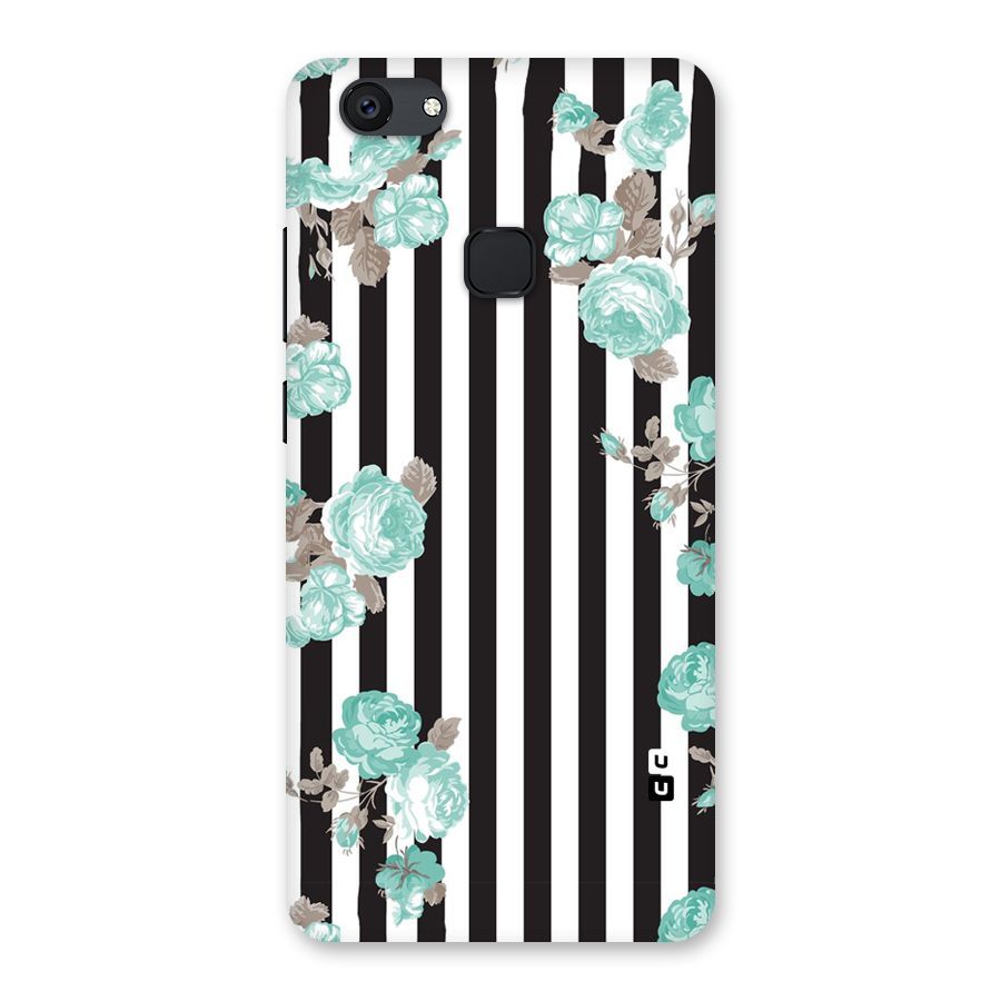 Stripes Bloom Back Case for Vivo V7 Plus